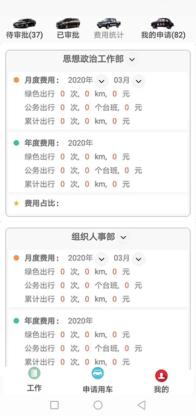 廣州公務(wù)出行車輛手機(jī)APP管理系統(tǒng) （廣州公務(wù)出行車輛手機(jī)APP管理系統(tǒng)）短途公務(wù)使用的車輛是企業(yè)自有車隊(duì)車輛； 用戶選擇了出發(fā)地、目的地之后，再選擇開(kāi)始用車時(shí)間和用車結(jié)束時(shí)間；系統(tǒng)根據(jù)用車時(shí)間長(zhǎng)短計(jì)算出所需要的臺(tái)班和費(fèi)用；用戶提交申請(qǐng)； 辦公室主任收到推送通知后，查看該部門(mén)當(dāng)前月份是否還有用車預(yù)算，如果金費(fèi)充足，則同意此次申請(qǐng)； 申請(qǐng)的用戶會(huì)同時(shí)收到此次審批推送通知； 此時(shí)車隊(duì)隊(duì)長(zhǎng)也會(huì)收到經(jīng)過(guò)辦公室主任同意的用車審批，車隊(duì)隊(duì)長(zhǎng)根據(jù)用戶所需要的車輛類型，選擇車隊(duì)里已經(jīng)歸隊(duì)的車輛進(jìn)行派單； 此時(shí)申請(qǐng)的用戶